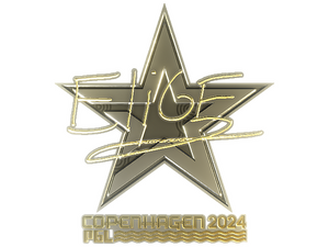 Sticker | EliGE (Gold) | Copenhagen 2024