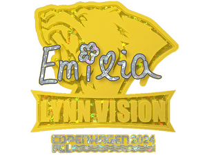 Sticker | EmiliaQAQ (Glitter) | Copenhagen 2024