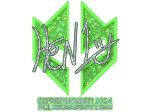 Sticker | HEN1 (Glitter) | Copenhagen 2024