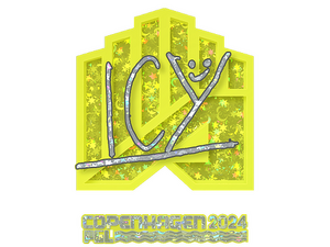 Sticker | ICY (Glitter) | Copenhagen 2024