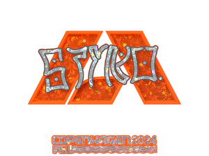 Sticker | STYKO (Glitter) | Copenhagen 2024