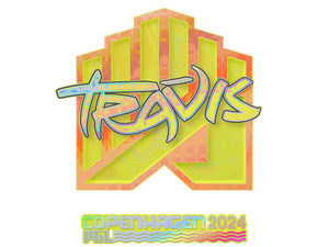 Sticker | TRAVIS (Holo) | Copenhagen 2024