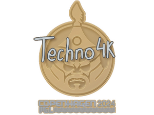 Sticker | Techno4K | Copenhagen 2024