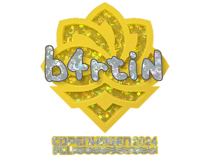 Sticker | b4rtiN (Glitter) | Copenhagen 2024