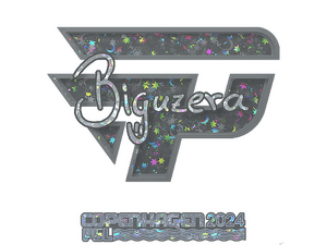 Sticker | biguzera (Glitter) | Copenhagen 2024