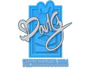 Sticker | dav1g | Copenhagen 2024