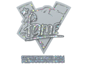 Sticker | fame (Glitter) | Copenhagen 2024