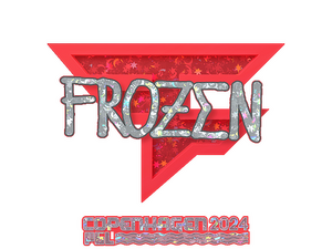 Sticker | frozen (Glitter) | Copenhagen 2024
