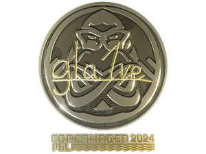 Sticker | gla1ve (Gold) | Copenhagen 2024