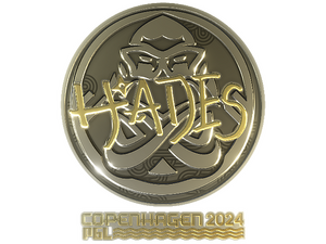 Sticker | hades (Gold) | Copenhagen 2024
