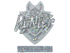 Sticker | huNter- (Glitter) | Copenhagen 2024
