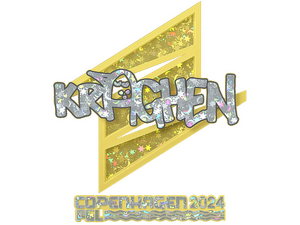 Sticker | kraghen (Glitter) | Copenhagen 2024