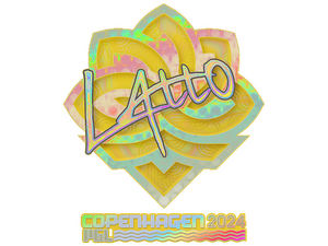 Sticker | latto (Holo) | Copenhagen 2024