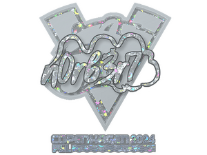 Sticker | n0rb3r7 (Glitter) | Copenhagen 2024