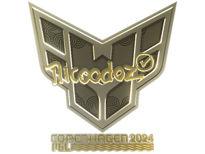 Sticker | nicoodoz (Gold) | Copenhagen 2024