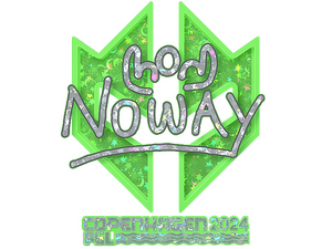 Sticker | noway (Glitter) | Copenhagen 2024