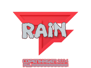Sticker | rain | Copenhagen 2024