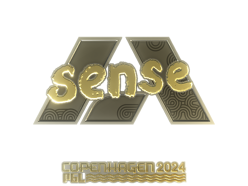 Sticker | sense (Gold) | Copenhagen 2024
