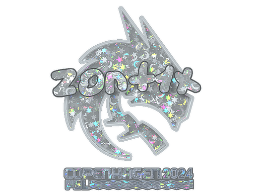 Sticker | zont1x (Glitter) | Copenhagen 2024