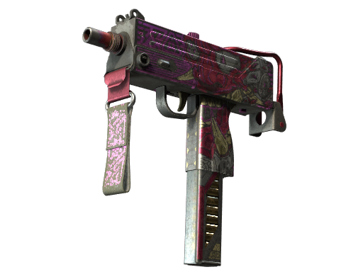 StatTrak™ MAC-10 | Saibā Oni (Battle-Scarred)