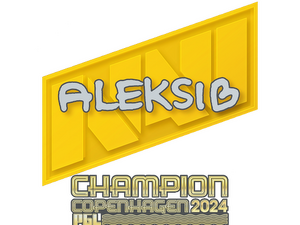Sticker | Aleksib (Champion) | Copenhagen 2024