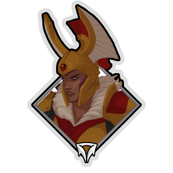 Holo Crownfall Sticker - Legion Commander