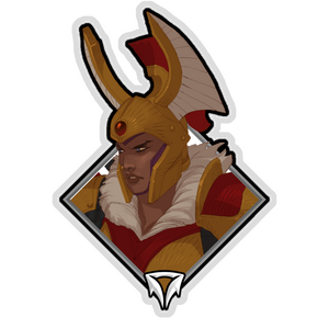 Holo Crownfall Sticker - Legion Commander