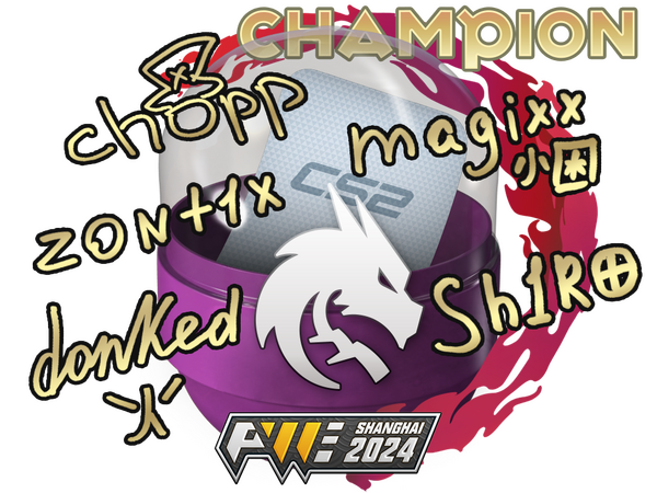 Shanghai 2024 Champions Autograph Capsule