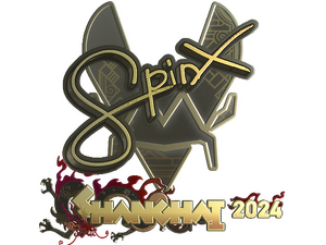 Sticker | Spinx (Gold) | Shanghai 2024