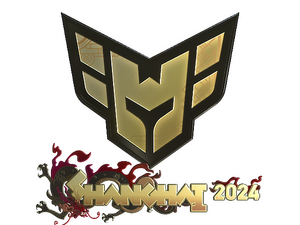 Sticker | HEROIC (Gold) | Shanghai 2024