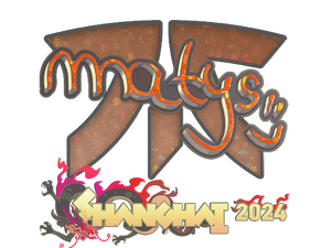 Sticker | MATYS (Glitter) | Shanghai 2024