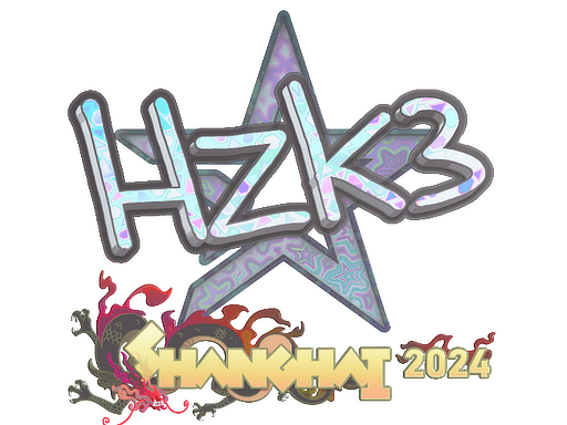 Sticker | hallzerk (Holo) | Shanghai 2024