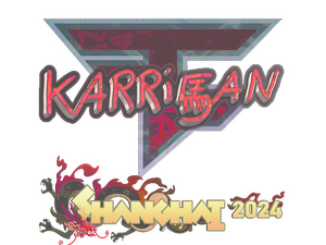 Sticker | karrigan (Holo) | Shanghai 2024