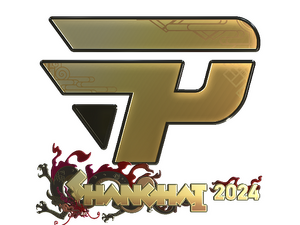 Sticker | paiN Gaming (Gold) | Shanghai 2024