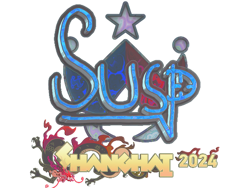 Sticker | susp (Holo) | Shanghai 2024