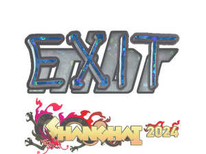 Sticker | exit (Glitter) | Shanghai 2024