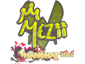 Sticker | mezii (Glitter) | Shanghai 2024