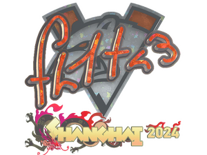 Sticker | FL1T (Glitter) | Shanghai 2024