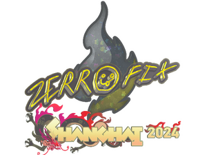Sticker | zeRRoFIX (Glitter) | Shanghai 2024
