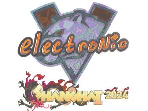 Sticker | electronic (Holo) | Shanghai 2024