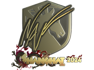 Sticker | NAF (Gold) | Shanghai 2024
