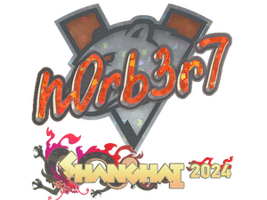 Sticker | n0rb3r7 (Glitter) | Shanghai 2024