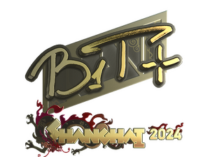 Sticker | b1t (Gold) | Shanghai 2024
