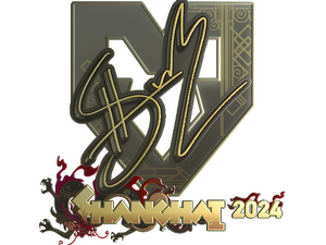 Sticker | siuhy (Gold) | Shanghai 2024