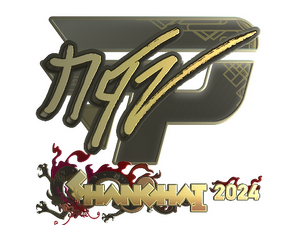 Sticker | NQZ (Gold) | Shanghai 2024
