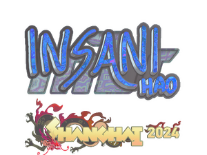 Sticker | insani (Holo) | Shanghai 2024