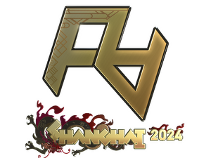 Sticker | Rare Atom (Gold) | Shanghai 2024