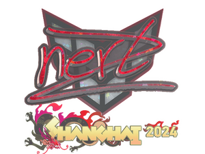 Sticker | NertZ (Glitter) | Shanghai 2024