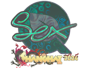 Sticker | dexter (Holo) | Shanghai 2024