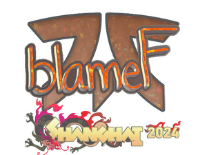 Sticker | blameF (Glitter) | Shanghai 2024